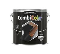 RUST-OLEUM Primaire de protection et finition CombiColor Original – Noir mat – 2,5 kg