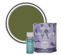 Rust-Oleum Green Water-Resistant Bathroom Tile Paint in Matt Finish - Jasper 750ml