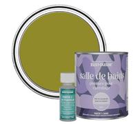 Rust-Oleum Green Water-Resistant Bathroom Tile Paint in Matt Finish - Pickled Olive 750ml