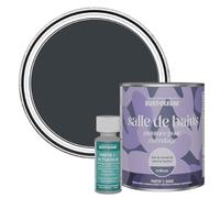 Rust-Oleum Grey Water-Resistant Bathroom Tile Paint in Gloss Finish - Anthracite (RAL 7016) 750ml