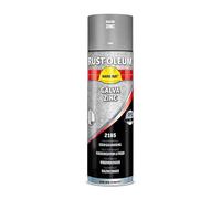 Rust-Oleum Hard Hat Galva Zinc, Aérosol à séchage rapide et à haute teneur en zinc pour protection des surfaces en acier, 500ml