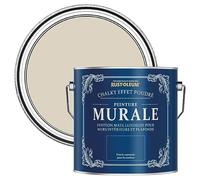 Rust-Oleum Peinture Beige pour Murs & Plafonds Chalky - Jute 2.5L