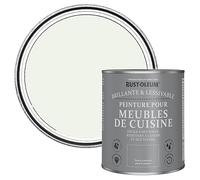 Rust-Oleum Peinture Blanche pour Meubles de Cuisine, Finition Brillante - Mousse de Lait 750ml