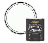 Rust-Oleum Peinture Blanche pour Meubles de Cuisine, Finition Mate - Pierre de Lune 750ml
