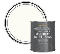 Rust-Oleum Peinture Blanche pour Meubles de Cuisine, Finition Satinée - Porcelaine 750ml