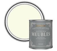 Rust-Oleum Peinture Blanche pour Meubles, Finition Satinée - Sablé 750ml