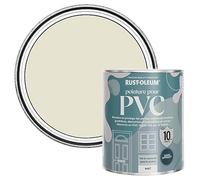 Rust-Oleum Peinture Blanche pour Portes & Fenêtres en PVC, Finition Mate - Huître 750ml