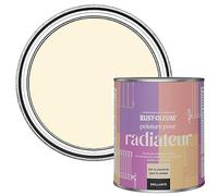 Rust-Oleum Peinture Blanche Résistante à la chaleur pour Radiateur, Finition Brillante - Crème Fouettée 750ml