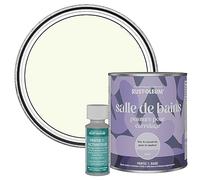 Rust-Oleum Peinture Blanche Résistante à l'eau pour Carrelage de Salle de Bain, Finition Mate - Fleur de Pommier 750ml