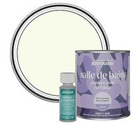 Rust-Oleum Peinture Blanche Résistante à l'eau pour Carrelage de Salle de Bain, Finition Satinée - Fleur de Pommier 750ml