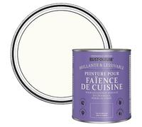 Rust-Oleum Peinture Blanche Résistante à l'eau pour Faïence de Cuisine, Finition Brillante - Porcelaine 750ml