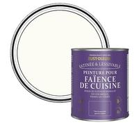 Rust-Oleum Peinture Blanche Résistante à l'eau pour Faïence de Cuisine, Finition Satinée - Porcelaine 750ml