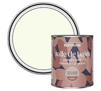 Rust-Oleum Peinture Blanche Résistante à l'humidité pour Meubles de Salle de Bains, Finition Satinée - Fleur de Pommier 750ml