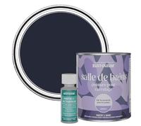 Rust-Oleum Peinture Bleu Marine Résistante à l'eau pour Carrelage de Salle de Bain, Finition Satinée - Odyssée 750ml