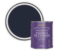 Rust-Oleum Peinture Bleu Marine Résistante à l'eau pour Faïence de Cuisine, Finition Satinée - Odyssée 750ml