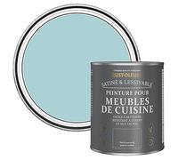 Rust-Oleum Peinture Bleue pour Meubles de Cuisine, Finition Satinée - Cyclades 750ml