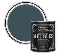 Rust-Oleum Peinture Bleue pour Meubles, Finition Brillante - Bleu du Soir 750ml
