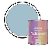 Rust-Oleum Peinture Bleue Résistante à la chaleur pour Radiateur, Finition Mate - Après l'orage 750ml