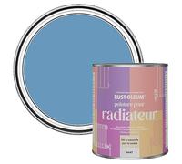 Rust-Oleum Peinture Bleue Résistante à la chaleur pour Radiateur, Finition Mate - Bleuet 750ml