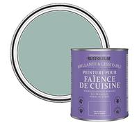 Rust-Oleum Peinture Bleue Résistante à l'eau pour Faïence de Cuisine, Finition Brillante - Bleu Littoral 750ml