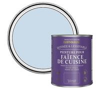 Rust-Oleum Peinture Bleue Résistante à l'eau pour Faïence de Cuisine, Finition Satinée - Ciel Bleu 750ml