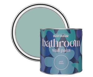 Rust-Oleum Peinture Bleue Résistante à l'eau pour Murs de Salle de Bains, Finition Mate - Bleu Littoral 2.5L