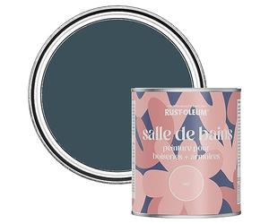 Rust-Oleum Peinture Bleue Résistante à l'humidité pour Meubles de Salle de Bains, Finition Mate - Bleu du Soir 750ml
