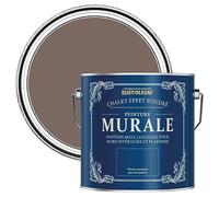 Rust-Oleum Peinture Brune pour Murs & Plafonds Chalky - Torrent 2.5L