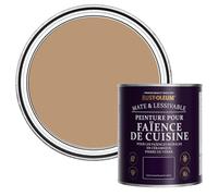 Rust-Oleum Peinture Brune Résistante à l'eau pour Faïence de Cuisine, Finition Mate - Argile 750ml