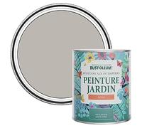 Rust-Oleum Peinture Brune Résistante à l'humidité pour Jardins, Finition Satinée - Grenoble 750ml