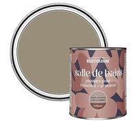 Rust-Oleum Peinture Brune Résistante à l'humidité pour Meubles de Salle de Bains, Finition Brillante - Café Deluxe 750ml