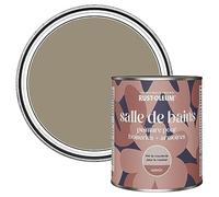 Rust-Oleum Peinture Brune Résistante à l'humidité pour Meubles de Salle de Bains, Finition Satinée - Café Deluxe 750ml