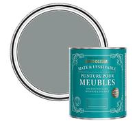 Rust-Oleum Peinture Grise Mate & Lessivable pour Meubles, Finition Mate - Ardoise 750ml