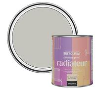 Rust-Oleum Peinture Grise Résistante à la chaleur pour Radiateur, Finition Brillante - Brume 750ml