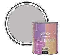 Rust-Oleum Peinture Grise Résistante à la chaleur pour Radiateur, Finition Brillante - Silex 750ml