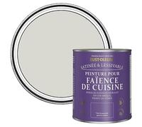 Rust-Oleum Peinture Grise Résistante à l'eau pour Faïence de Cuisine, Finition Satinée - Bouleau 750ml