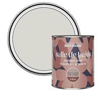 Rust-Oleum Peinture Grise Résistante à l'humidité pour Meubles de Salle de Bains, Finition Brillante - Mokka 750ml