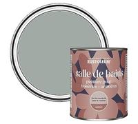 Rust-Oleum Peinture Grise Résistante à l'humidité pour Meubles de Salle de Bains, Finition Satinée - Gris Urbain 750ml