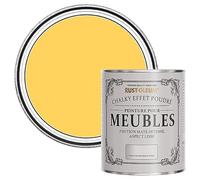 Rust-Oleum Peinture Jaune pour Meubles Chalky, Mat Effet Poudré - Gelée de Citron 750ml