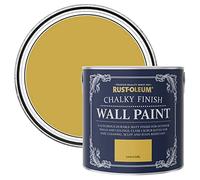 Rust-Oleum Peinture Jaune pour Murs & Plafonds Chalky - Gelée de Citron 2.5L