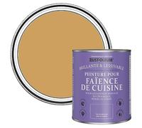 Rust-Oleum Peinture Jaune Résistante à l'eau pour Faïence de Cuisine, Finition Brillante - Dijon 750ml
