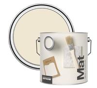 Rust-Oleum Peinture Mate Murs et Plafonds Beige - Calcaire 2,5L