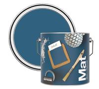Rust-Oleum Peinture Mate Murs et Plafonds Bleue - Cobalt 2,5L