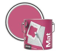 Rust-Oleum Peinture Mate Murs et Plafonds Rose - Framboise 2,5L