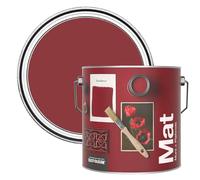 Rust-Oleum Peinture Mate Murs et Plafonds Rouge - Bordeaux 2,5L