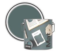 Rust-Oleum Peinture Mate Murs et Plafonds Verte - Deep Sea 2,5L
