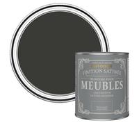 Rust-Oleum Peinture Noir pour Meubles, Finition Satinée - Magie Noire 750ml
