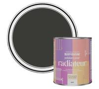 Rust-Oleum Peinture Noir Résistante à la chaleur pour Radiateur, Finition Mate - Magie Noire 750ml
