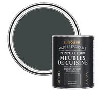 Rust-Oleum Peinture Noire pour Meubles de Cuisine, Finition Mate - Sable Noir 750ml