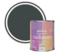 Rust-Oleum Peinture Noire Résistante à la chaleur pour Radiateur, Finition Mate - Sable Noir 750ml